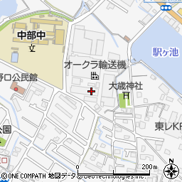 兵庫県加古川市野口町古大内394周辺の地図