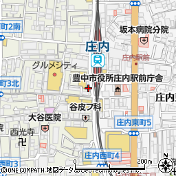 松屋 庄内店周辺の地図