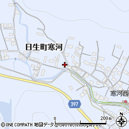 岡山県備前市日生町寒河3402周辺の地図
