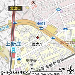 竹村整骨院周辺の地図