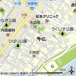 兵庫県赤穂市中広799周辺の地図