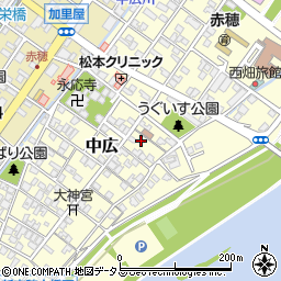 兵庫県赤穂市中広829周辺の地図