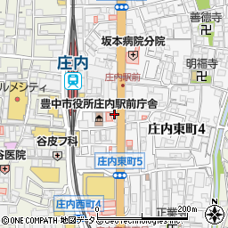 りそな銀行庄内駅前 ＡＴＭ周辺の地図