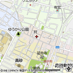 兵庫県高砂市高砂町農人町周辺の地図