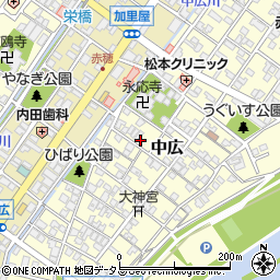 兵庫県赤穂市中広787周辺の地図