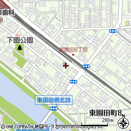 園和パンション周辺の地図