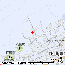 岡山県備前市日生町寒河1265周辺の地図