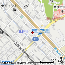 兵庫県加古川市平岡町新在家878-5周辺の地図