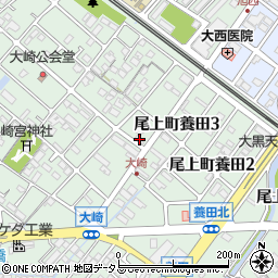 兵庫県加古川市尾上町養田422-7周辺の地図