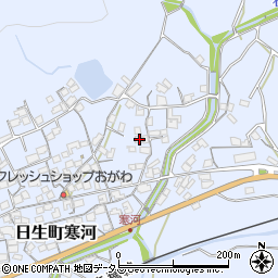 岡山県備前市日生町寒河1548周辺の地図