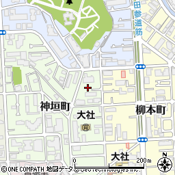 兵庫県西宮市神垣町8周辺の地図