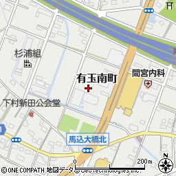 静岡県浜松市中央区有玉南町1973周辺の地図
