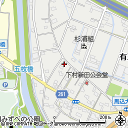静岡県浜松市中央区有玉南町2209周辺の地図