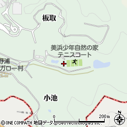 愛知県知多郡美浜町小野浦矢作周辺の地図