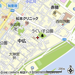 兵庫県赤穂市中広487周辺の地図