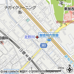 兵庫県加古川市平岡町新在家879-3周辺の地図