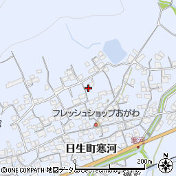 岡山県備前市日生町寒河1384周辺の地図