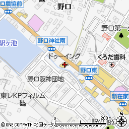 兵庫県加古川市野口町野口181周辺の地図
