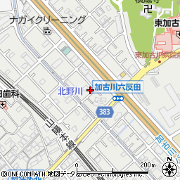 兵庫県加古川市平岡町新在家879-4周辺の地図
