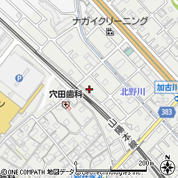 兵庫県加古川市平岡町新在家844-13周辺の地図