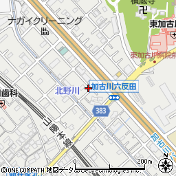 兵庫県加古川市平岡町新在家879-5周辺の地図