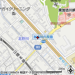 兵庫県加古川市平岡町新在家892-1周辺の地図