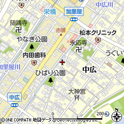 兵庫県赤穂市中広780周辺の地図