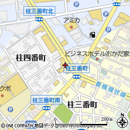 愛知トヨタＥＡＳＴ　豊橋柱店周辺の地図