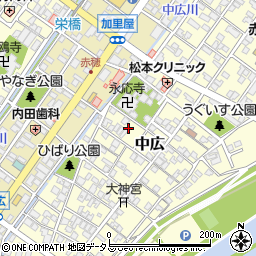 兵庫県赤穂市中広795周辺の地図