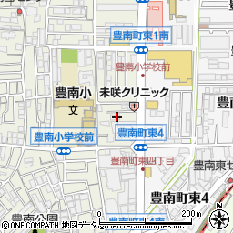 メゾン東栄豊南西周辺の地図