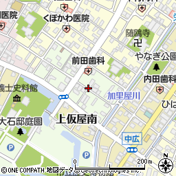 兵庫県赤穂市加里屋南周辺の地図