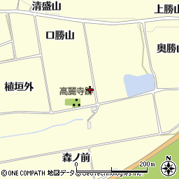 京都府木津川市山城町上狛（高麗寺）周辺の地図