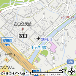 兵庫県加古川市尾上町安田693周辺の地図