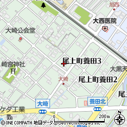 兵庫県加古川市尾上町養田422周辺の地図