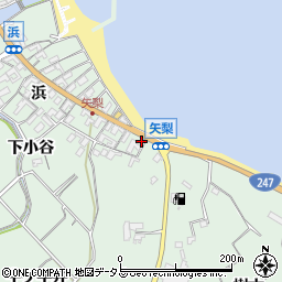 愛知県知多郡美浜町豊丘浜72周辺の地図