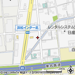 静岡県浜松市中央区貴平町16周辺の地図