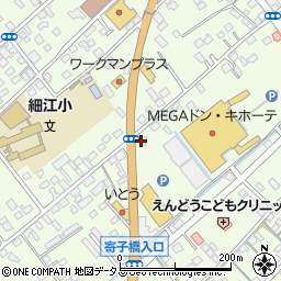 コメダ珈琲店牧之原店周辺の地図