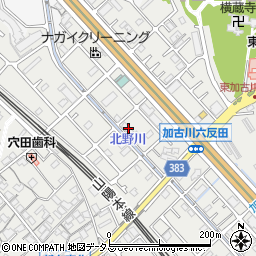 兵庫県加古川市平岡町新在家875周辺の地図