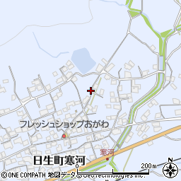 岡山県備前市日生町寒河1376周辺の地図