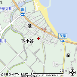 愛知県知多郡美浜町豊丘浜89周辺の地図