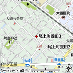 兵庫県加古川市尾上町養田422-10周辺の地図