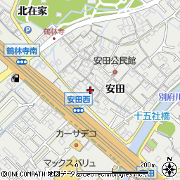 兵庫県加古川市尾上町安田670周辺の地図