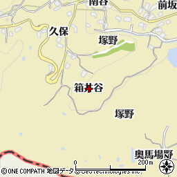 京都府精華町（相楽郡）東畑（箱井谷）周辺の地図