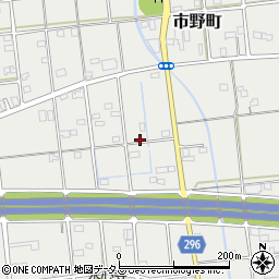 静岡県浜松市中央区市野町665周辺の地図