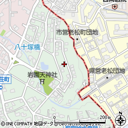 兵庫県芦屋市岩園町49-47周辺の地図