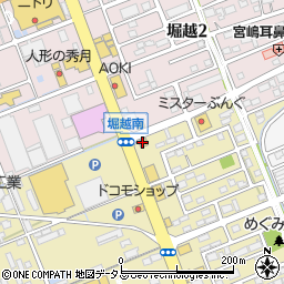 メガネスーパー　袋井店周辺の地図