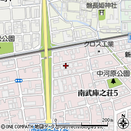 リアーズ武庫之荘周辺の地図