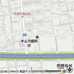 静岡県浜松市中央区市野町557周辺の地図