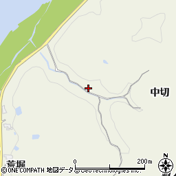 京都府木津川市鹿背山中切周辺の地図