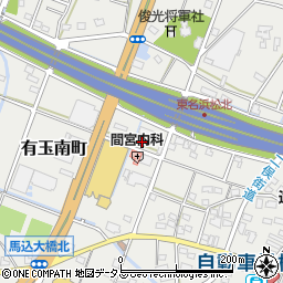 静岡県浜松市中央区有玉南町1888周辺の地図